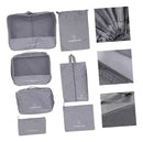 Kit Organizador De Viaje Con Cremallera Water Proof 7piezas®
