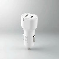 CARGADOR PARA AUTO MICCELL VQ-C08 USB+USB C 38W®