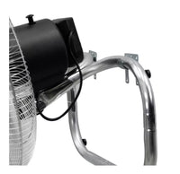 Ventilador 3 En 1 Winco W18ia Con 5 Aspas Color Plateado Estructura Color Negro, 18 De Diámetro 220v