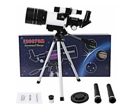 Telescopio Astronómico Procalidad 70/300mm Blanco Monocular®