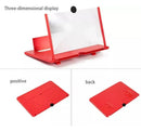 Base Lupa Amplificadora Para Celular 9 Plegable Rojo®