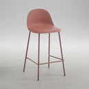 Taburete Minimalista Polipropileno/hierro Terracota Mate®
