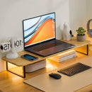 Estante Escritorio Notebook, Monitor De Madera 60x26x12cm®