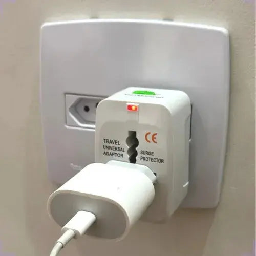 Adaptador Corriente Universal Viajero 2 Puertos Usb 1000 Ma