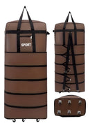 Bolso Viaje 4 Niveles Cierre, Asas Tela Impermeable 6 Rueda®