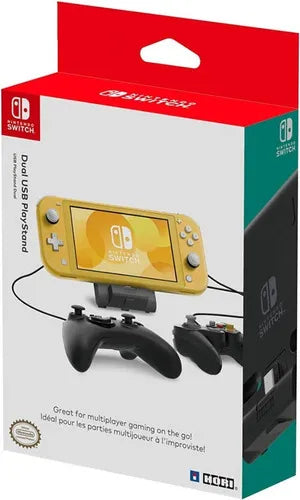 Base Nintendo Switch Con 2 Puertos Usb Negro