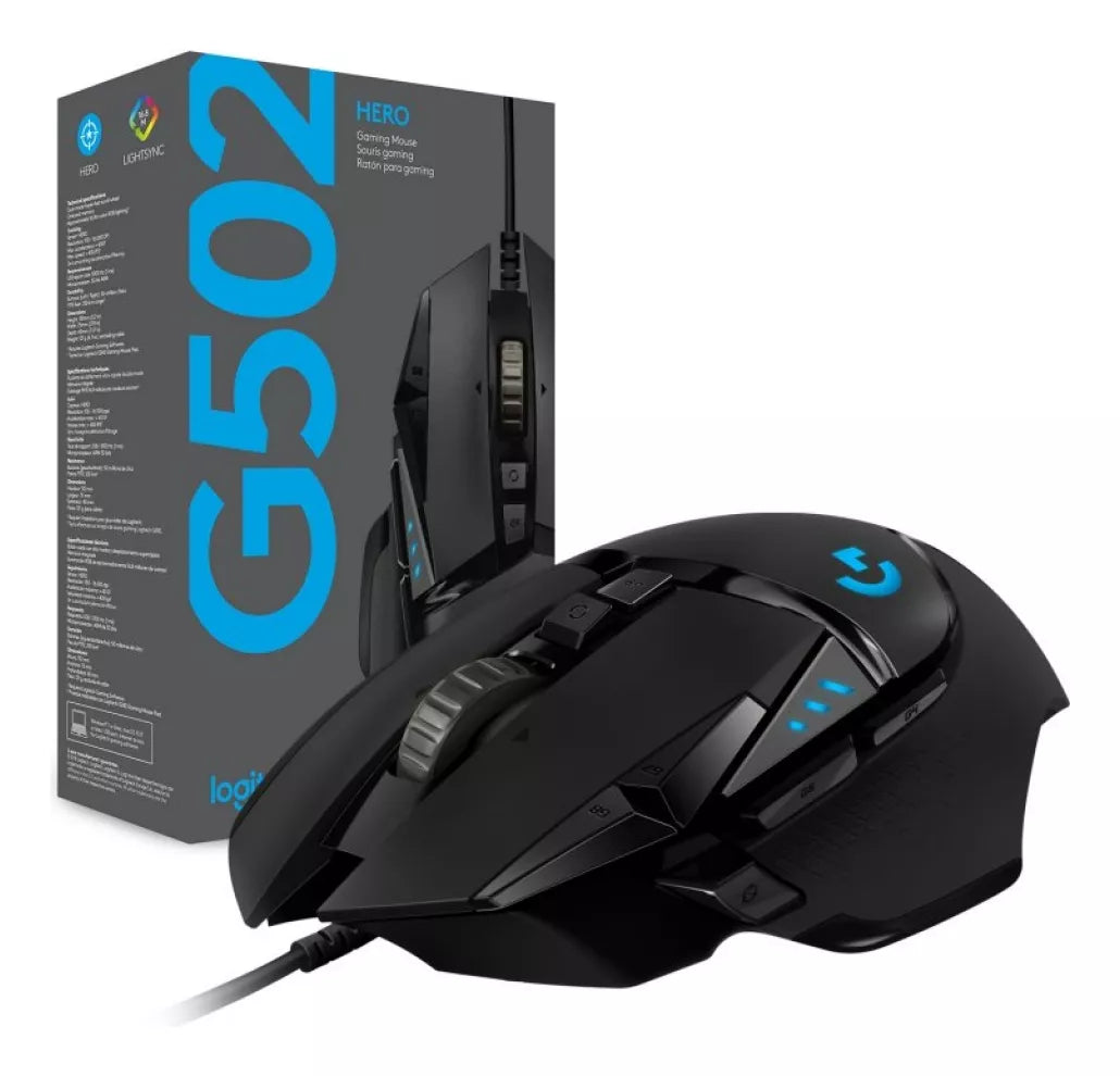Mouse Inalámbrico Gamer Logitech Lightspeed G502 G Series