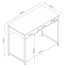 Escritorio Industrial Premium Mdf/metal Con Cajón Estante®