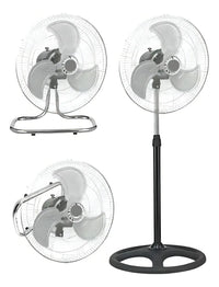 Ventilador Goldtech 3 En 1 Turbo 55 W Con 3 Aspas De Metal®