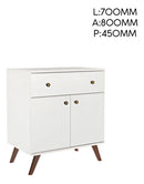 Cómoda Linea Retro Aparador Calidad Premium Amplio Moderno®