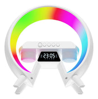 Veladora Led Rgb Cargador Parlante Inalámbrico Bluetooth®