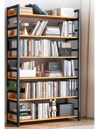 Estantería De Metal Y Mdf 6 niveles para Almacenaje®