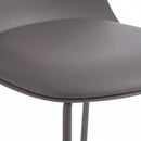 Taburete Acolchado Polipropileno/hierro Grafito Mate Premium®