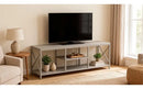 Rack Estilo Industrial Mdf Y Metal 140x40 Premium+estantes®