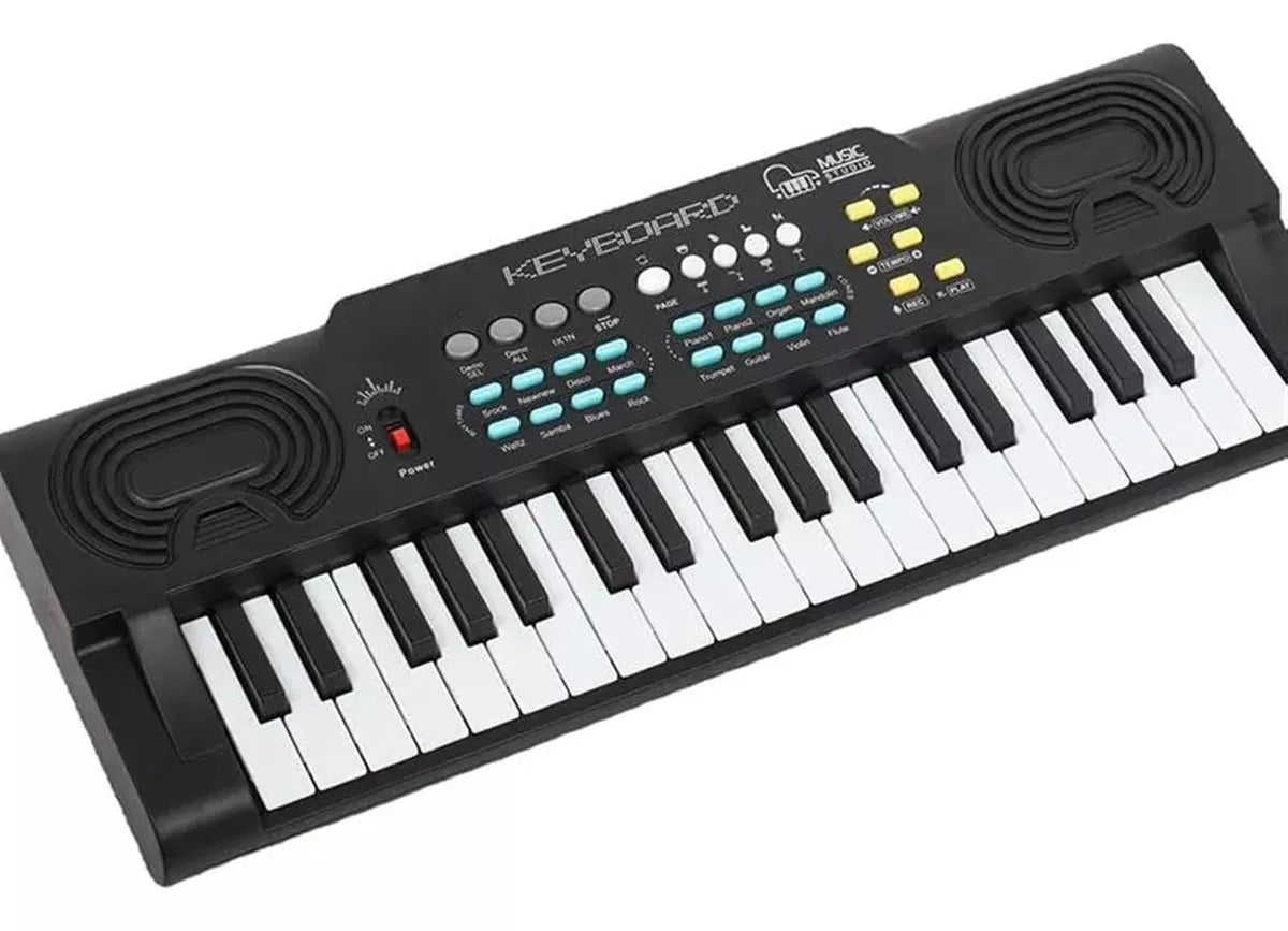 Teclado Electrónico Con Microfono 8 Samplers 37 Teclas®