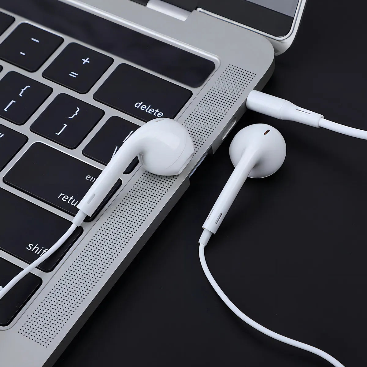 Auricular Miccell Cables 3.5mm Blancos Stereo Premium®