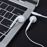 Auricular Miccell Cables 3.5mm Blancos Stereo Premium®