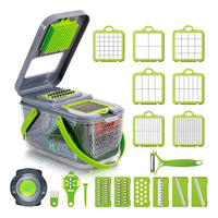 Multi Picador Rebanador Profesional 22 En 1 Veggie Slicer Ch