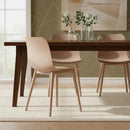 Silla Moderna De Propileno Milky Tea Mate Premium Resist®
