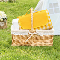Manta De Picnic Al Aire Libre Cuadrada Plegable Tela Oxford©