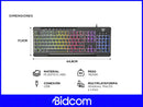 Teclado Gamer Onikuma Rgb Retroiluminado Inglés Internacional Cableado®