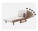 Sofá Cama 1 Cuerpo 73cm 3 En 1 Reclinable Movi Gris Moderno®