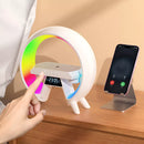 Veladora Led Rgb Cargador Parlante Inalámbrico Bluetooth®