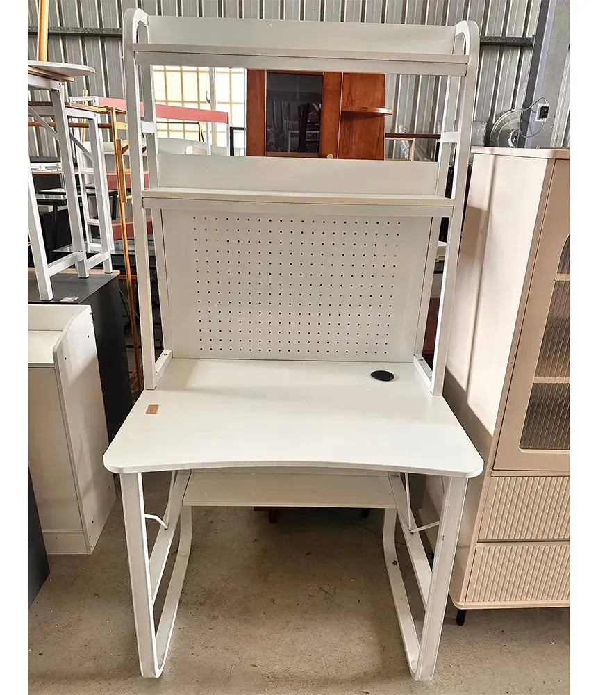 Escritorio Moderno Con Panel Para Decoracion Mdf Y Metal®