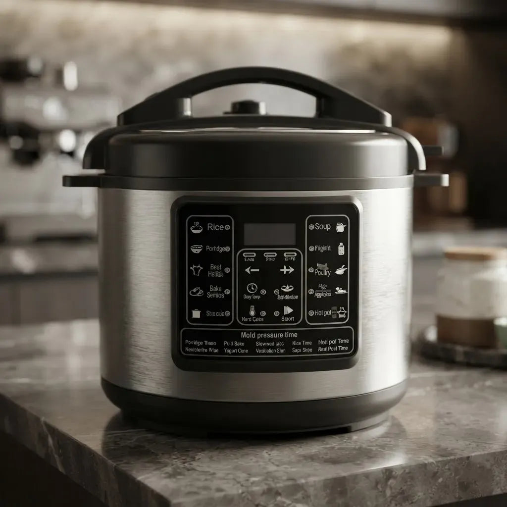 Olla a presión eléctrica Boma 6L acero inoxidable