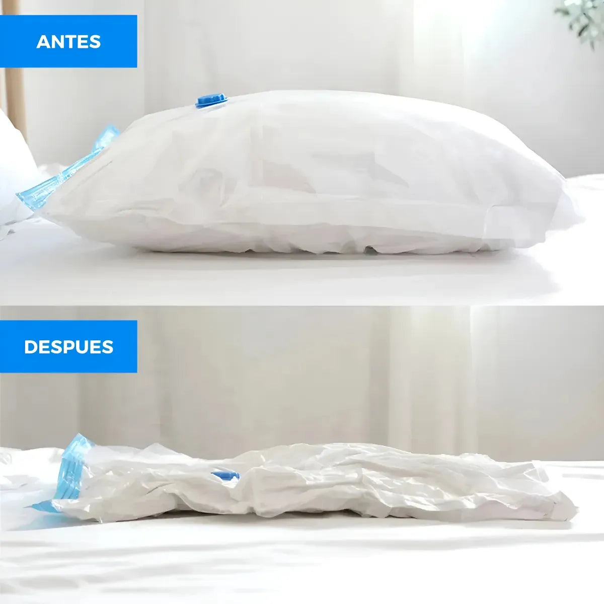Bolsa Al Vacio Guardar Ropa Reducir Espacio 50x60 Unidad®