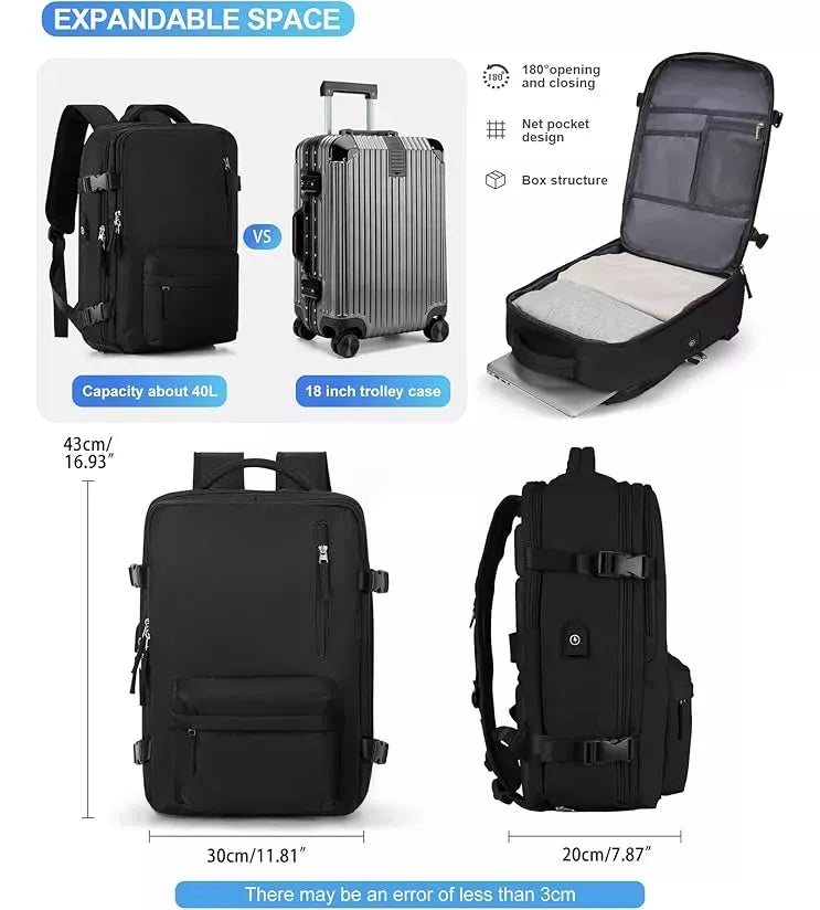 Mochila Multifuncional Bolsa De Viaje De Gran Capacidad®