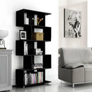 Biblioteca Geometrica Linea Retro 5 Estantes Premium Resist®
