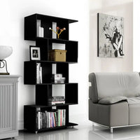 Biblioteca Geometrica Linea Retro 5 Estantes Premium Resist®