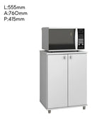Bajo Mesada Organizadora Multiuso Premium 2 Puertas Blanca®