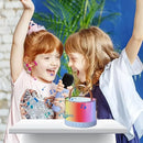 Mini Parlante Inalámbrico Luz Rgb Karaoke Con Micrófono Usb®