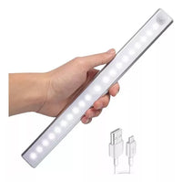 Luz Blanca Inalámbrica Sensor De Movimiento 50cm Recargable®