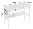 Escritorio Cajones Estante Y Organizador 100cm Movi Moderno®