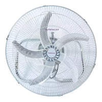 Ventilador 3 En 1 Winco W18ia Con 5 Aspas Color Plateado Estructura Color Negro, 18 De Diámetro 220v