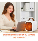 Calefactor Cerámico Portátil Ideal Escritorio Silencioso®