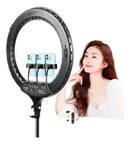 Aro De Luz Led Profesional 56cm+3 Soportes Celu+tripode2.1®