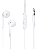 Auricular Miccell Cables 3.5mm Blancos Stereo Premium®