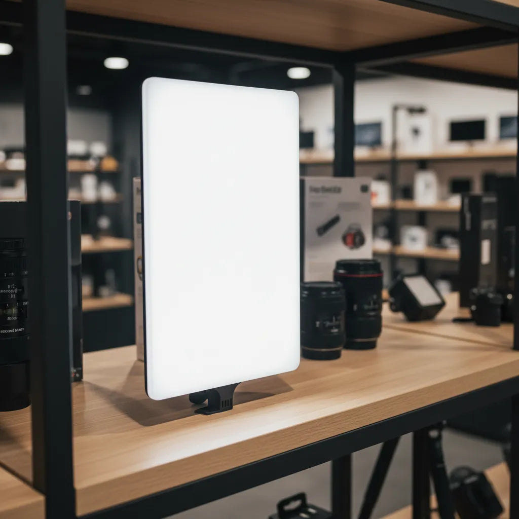 Luz Led Profesional Iluminación 19'' 49cm Control Remoto®
