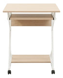Escritorio Practico Y Compacto Con Ruedas De Metal Y Mdf®