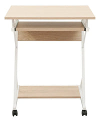 Escritorio Practico Y Compacto Con Ruedas De Metal Y Mdf®