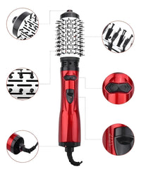 Secador Modelador Gama Rotativo Turbo Ion 220 Color Rojo®