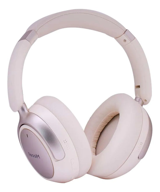Vincha Auricular Bt Miccell Vq-b16 Anc Beige®