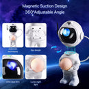 Lampara Astronauta Con Luna Proyector De Noche Galaxia®