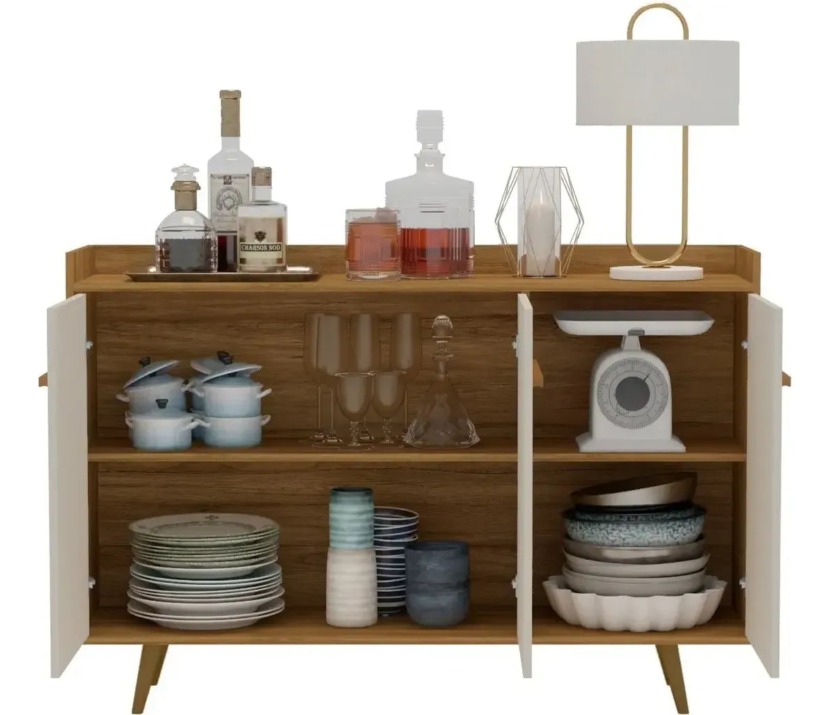 Aparador Modular Linea Retro Diseño Moderno Calidad Premium®