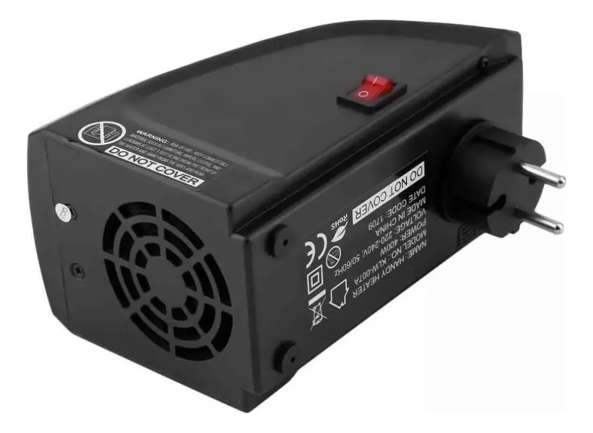 Calefactor Con Tecnología Termoceramica Portátil 220v Negro©