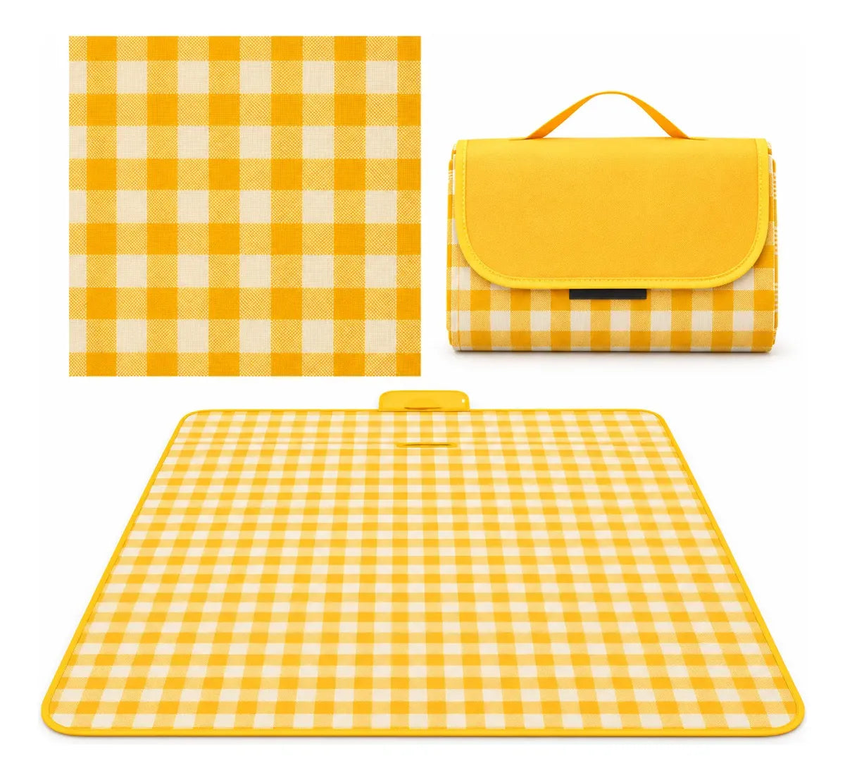 Manta De Picnic Al Aire Libre Cuadrada Plegable Tela Oxford©